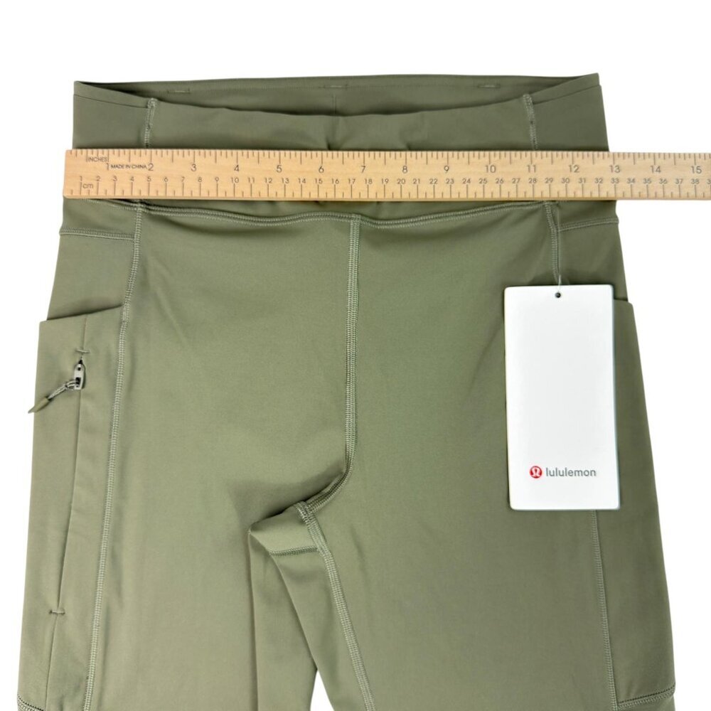 Lululemon Fast and Free HR Tight 25” Light Green Women’s 8 NWT Running Leggings - Picture 11 of 14